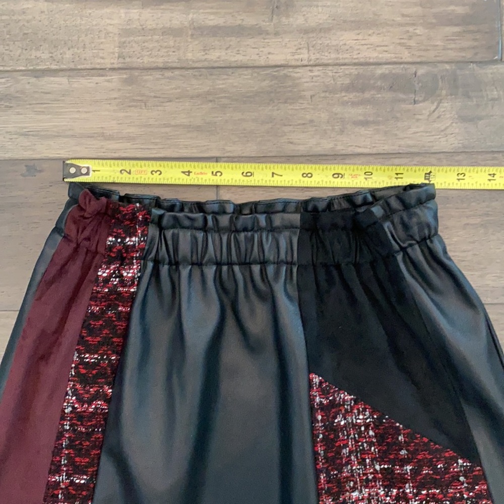 Zara Basic Womens Faux‎ Leather Skirt Womens Size Small - Picture 6 of 8